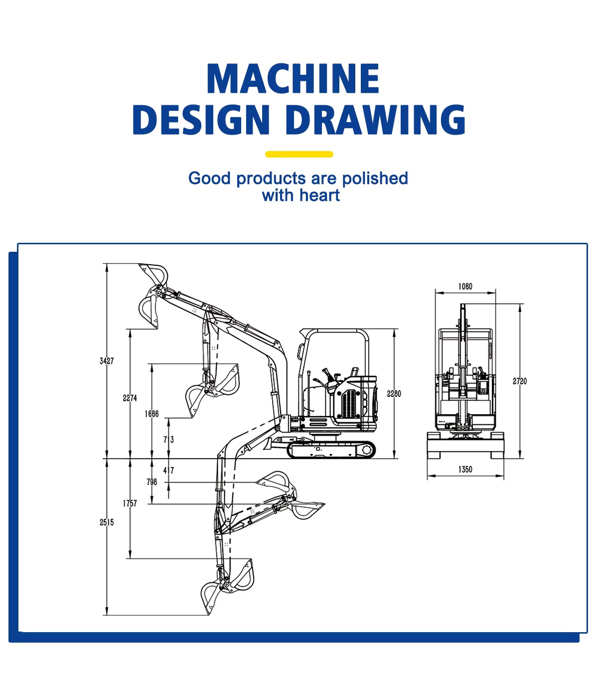 Minigraafmachine te koop