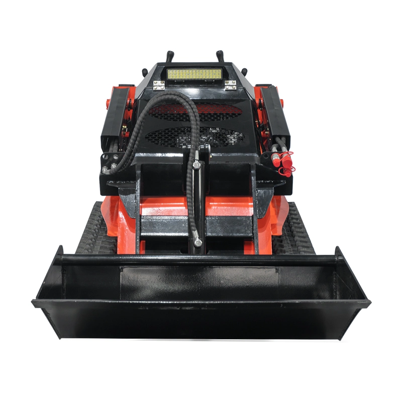 Tracked skid steer loader suitable for demanding construction work