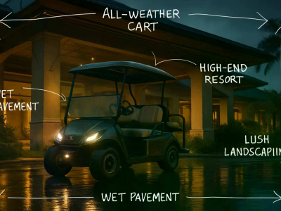 Prioritize All Weather Uptime When Choosing Resort Electric Golf Carts