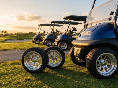 Standardize 12 Inch Wheels to Keep Electric Golf Cart Fleets Simple