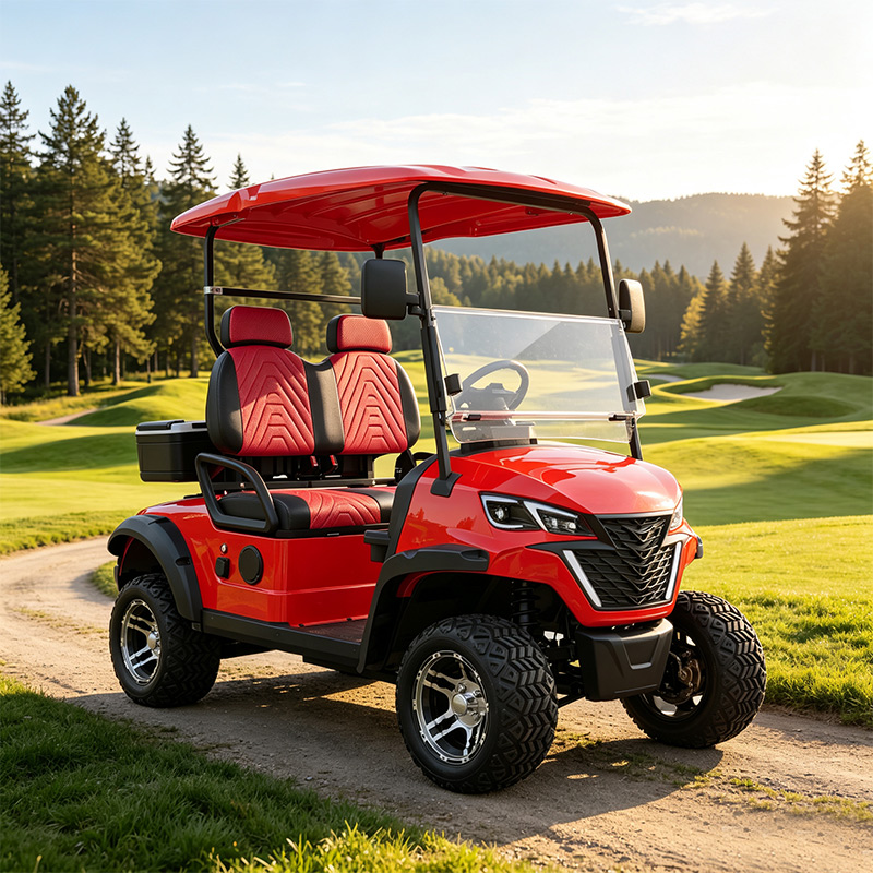 2 üléses elektromos golfkocsi