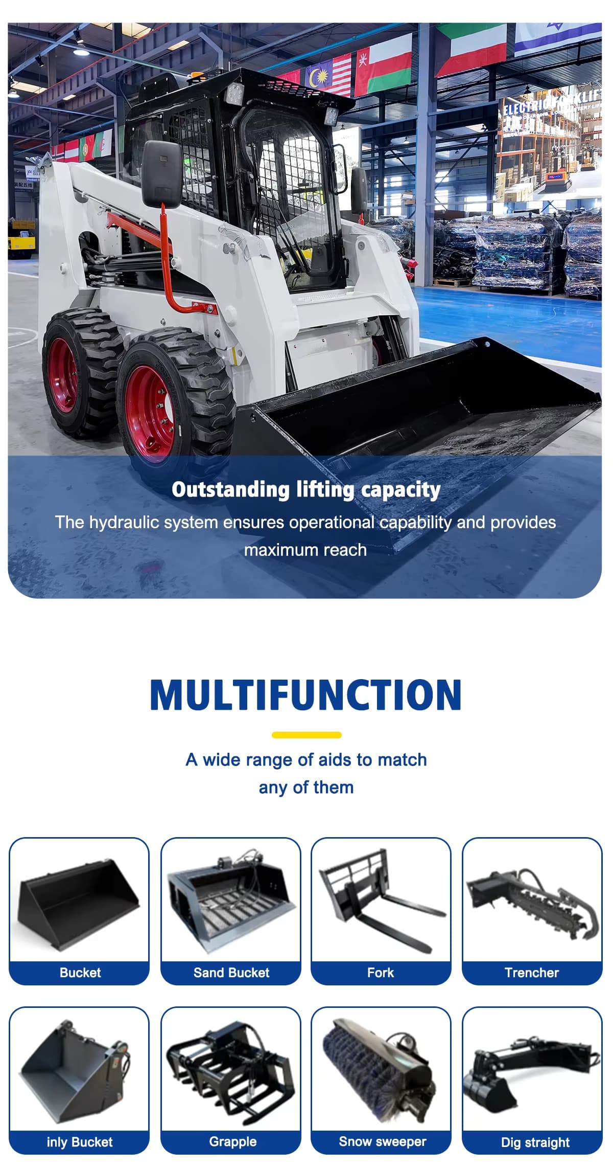 Wheel Steer Loader For Sale