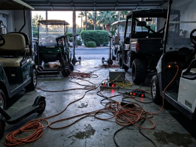 Bring Order To Resort Mixed Fleet Golf Cart Charging