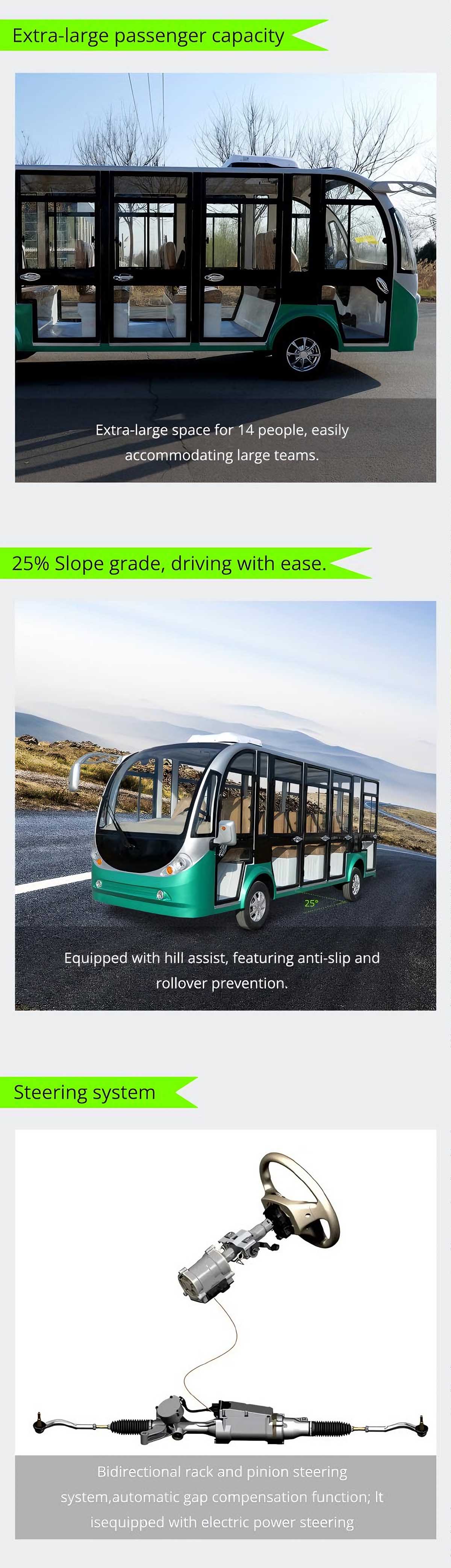Meilleur bus touristique électrique