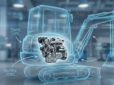 Treat the Kubota D722 Mini Excavator Engine as Long Term Value