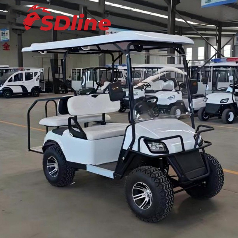 Vier-Personen-Golfwagen