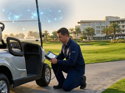 Design after-sales for resort electric golf carts that last