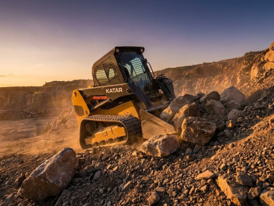 Configure Compact Skid Steers To Stay Stable On Harsh Rocky Ground