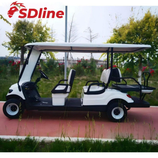 Golfwagen für sechs Passagiere