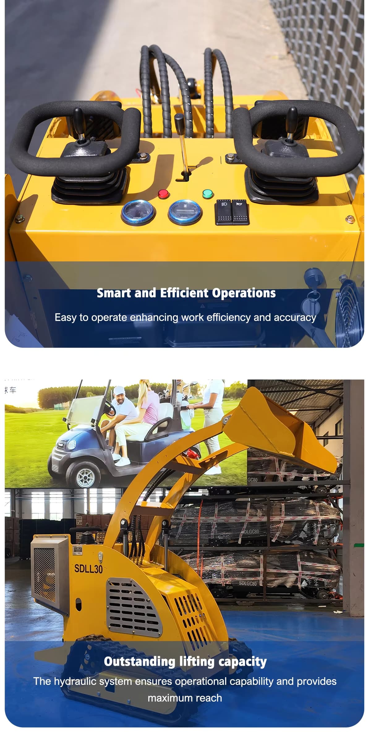 Mini chargeuse compacte