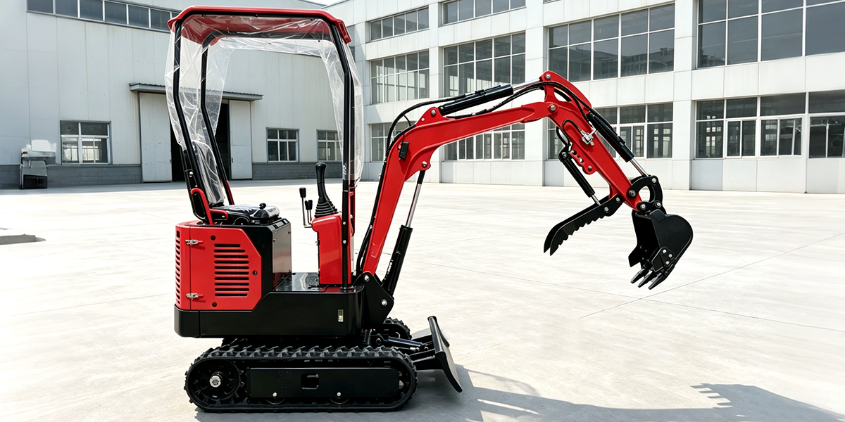 Mini Excavadora de 1 Tonelada