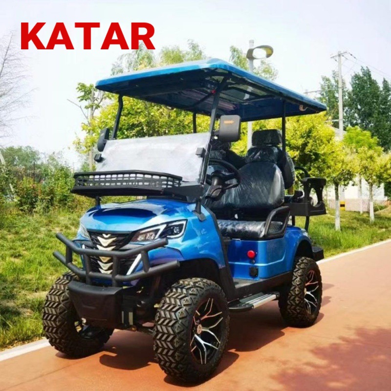 Golfkar met 4 zitplaatsen