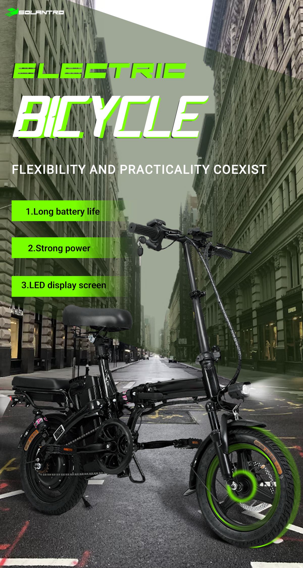 Składany e-rower Składany e-rower