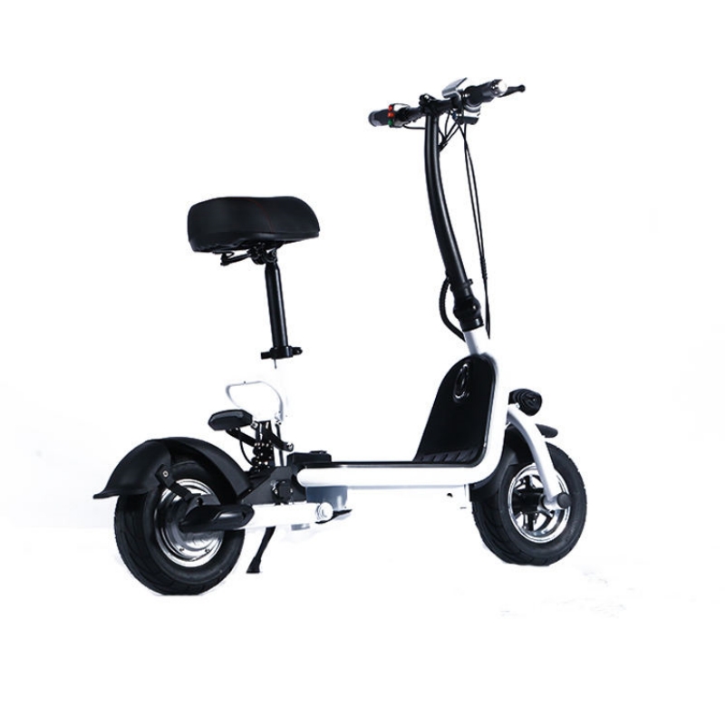 E-scooter met stoel