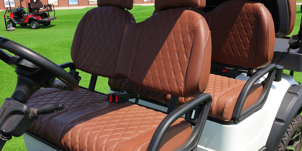 4+2 electric golf cart