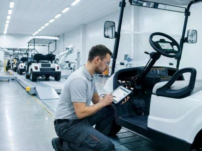 Turn OEM Electric Carts And Loaders Into Branded Fleets
