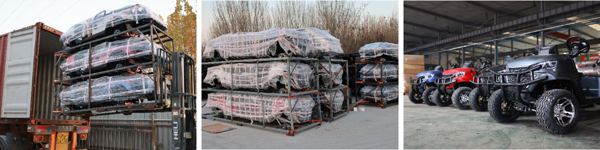 Carrello da golf per 6 passeggeri