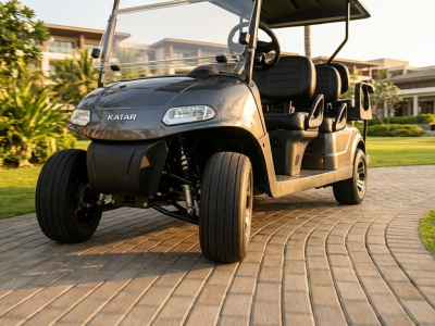 MacPherson Suspension Helps Electric Golf Carts Run Smoother Every Day