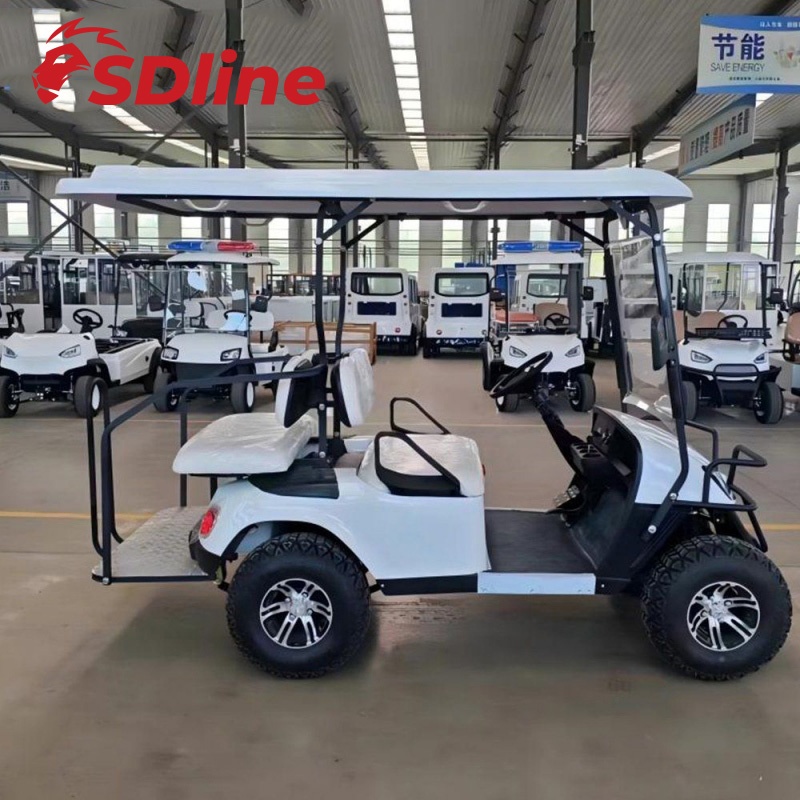 Vier-Personen-Golfwagen