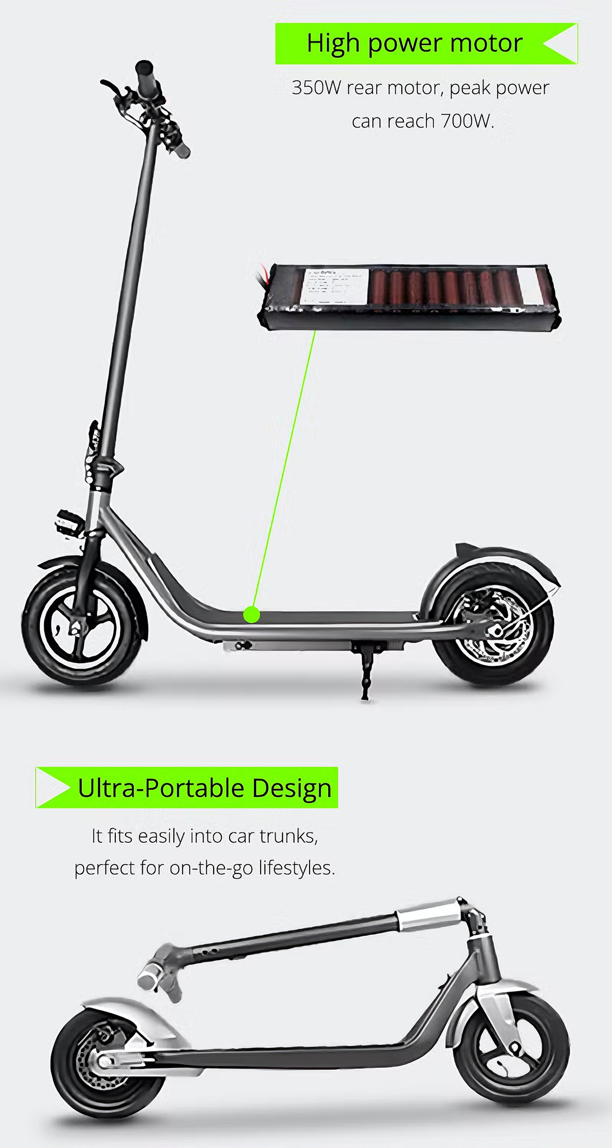 Patinetes plegables en venta