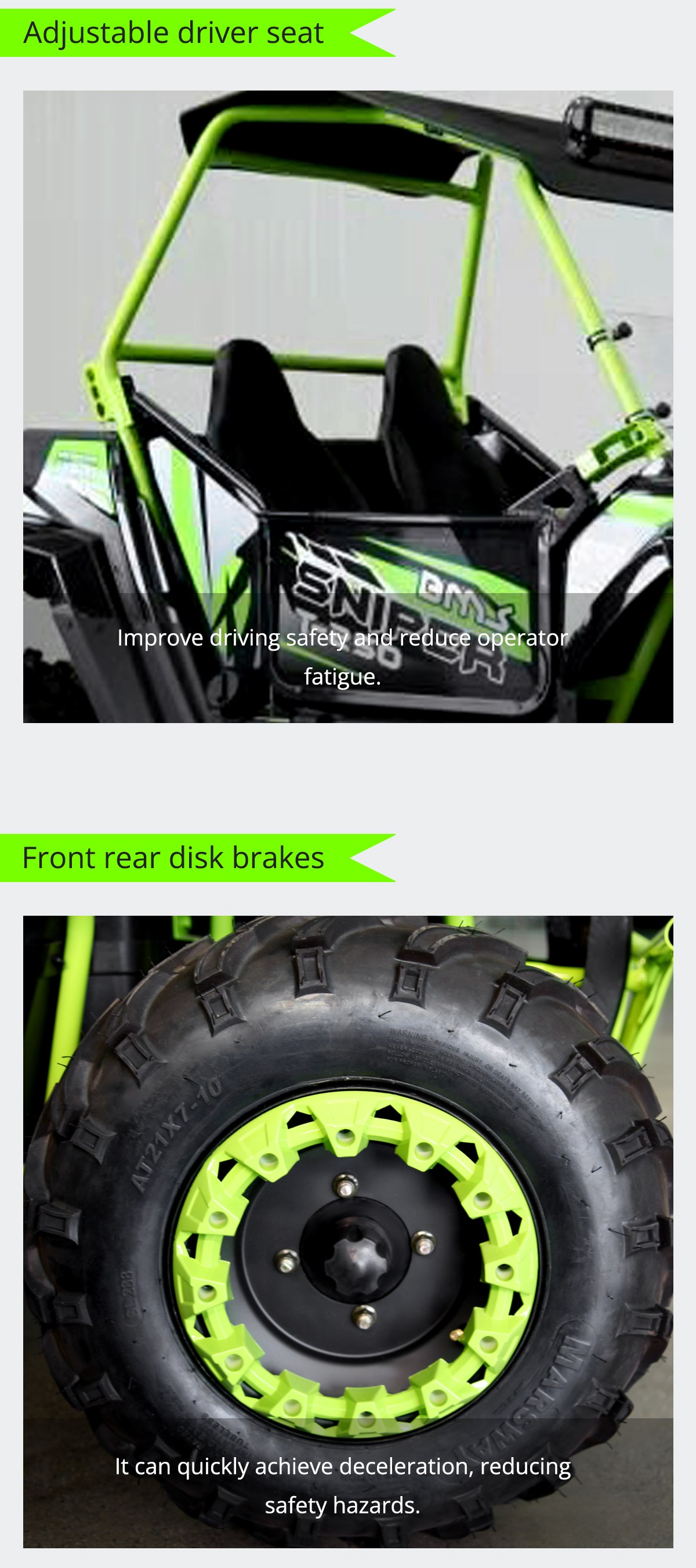 Elektrische UTV te koop