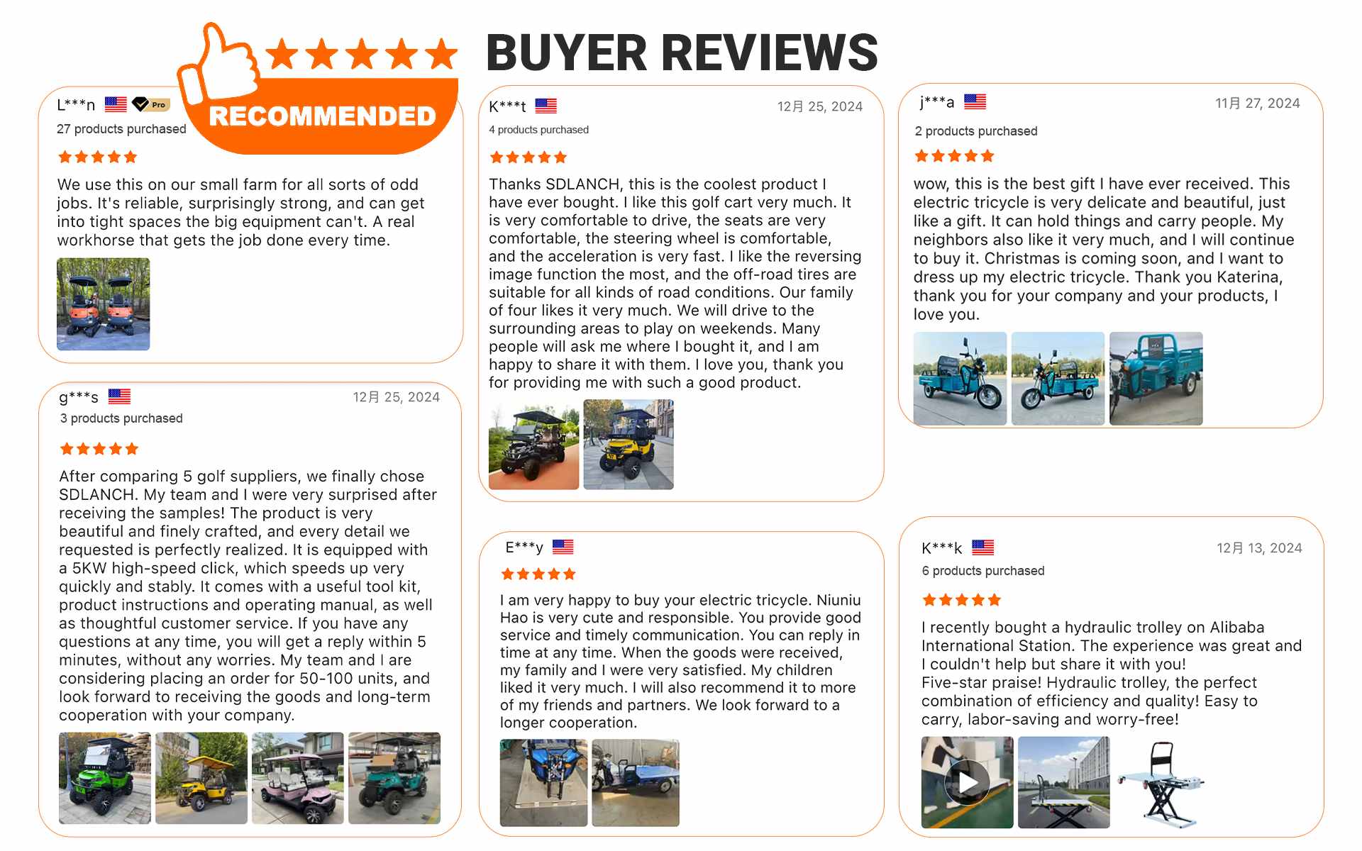 Carro de golf avanzado