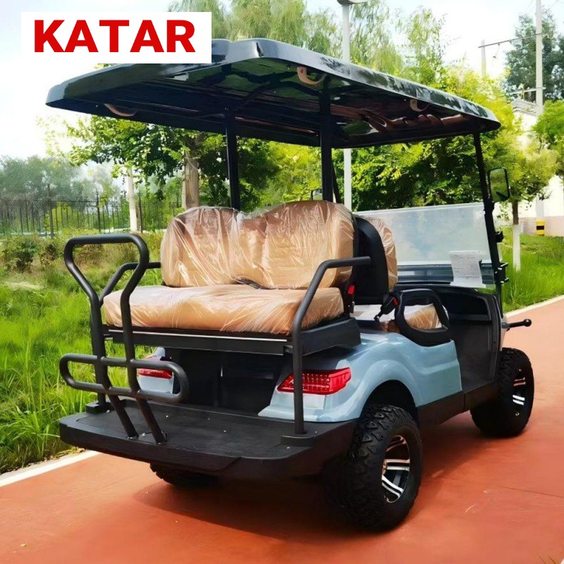 4-Sitzer-Elektro-Golfwagen