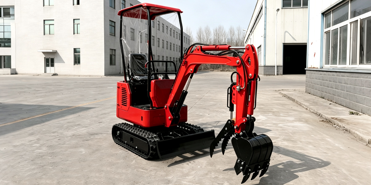 Mini Excavadora de 1 Tonelada