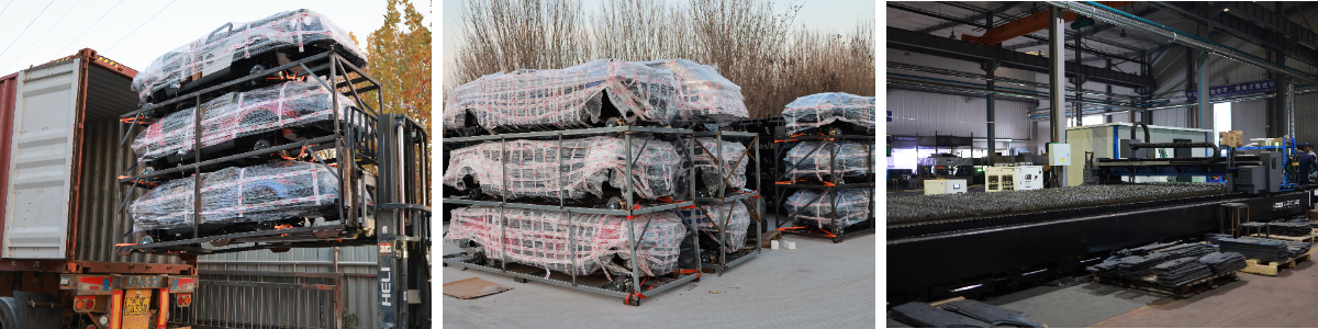 Elektrische vintage sightseeing-auto