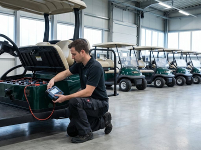 Stored Golf Cart Downtime Starts With Battery and Charging Basics