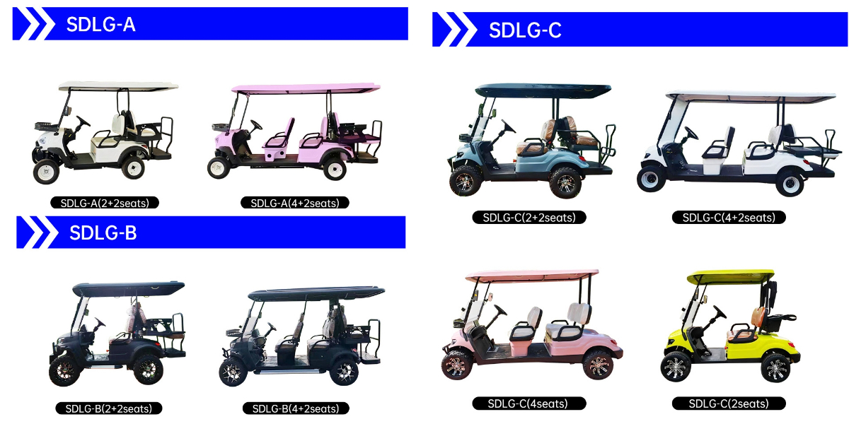 Six Passenger Golf Cart Six Passenger Golf Cart